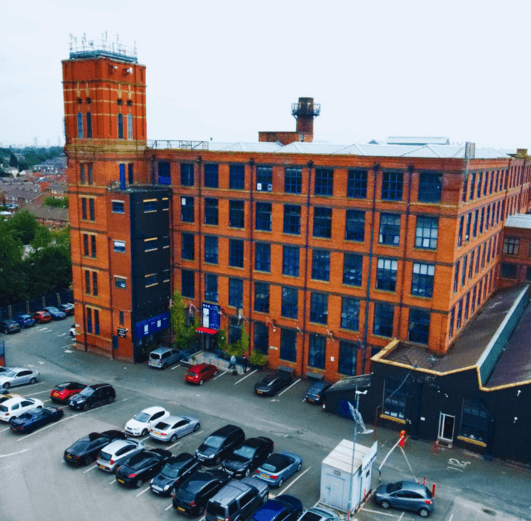 Commercial CCTV install example